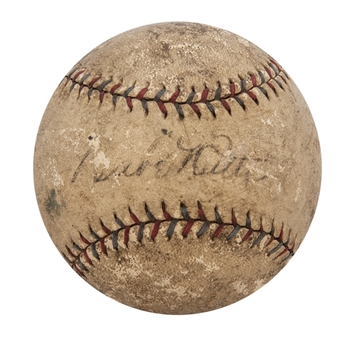 Babe Ruth Single Signed OAL Baseball (JSA)